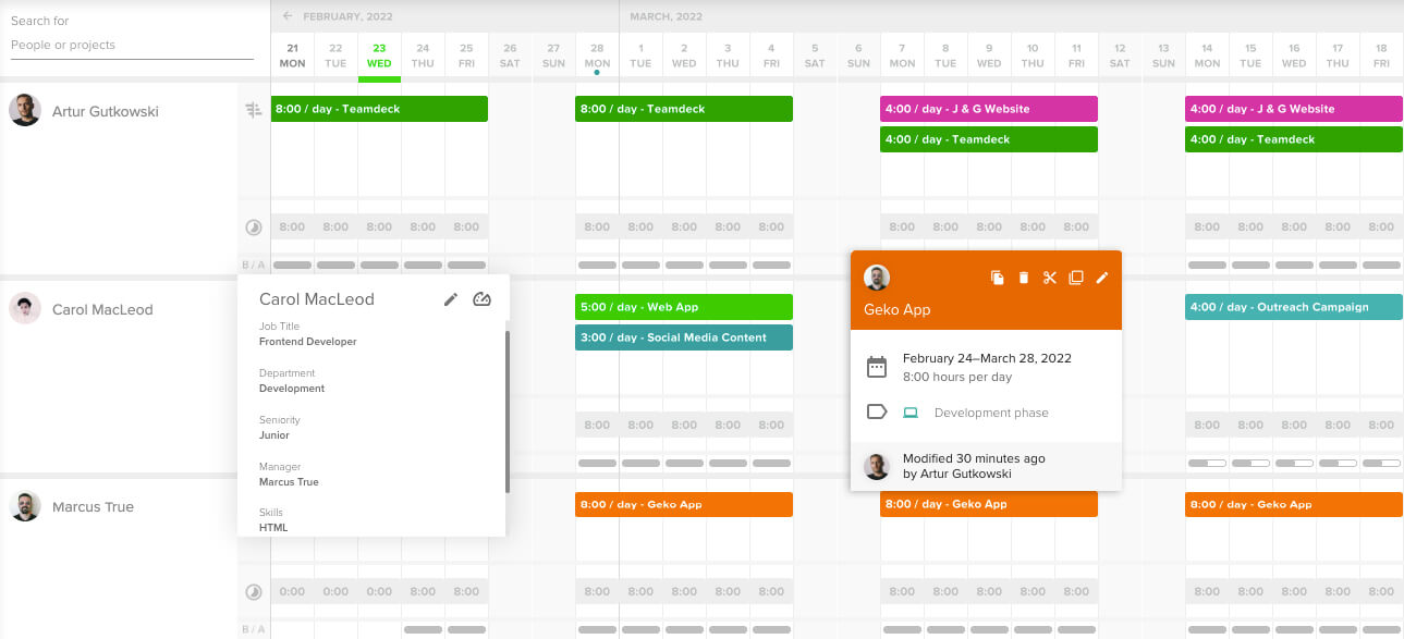 Task management software and agency time tracking software should be in the 1 tool